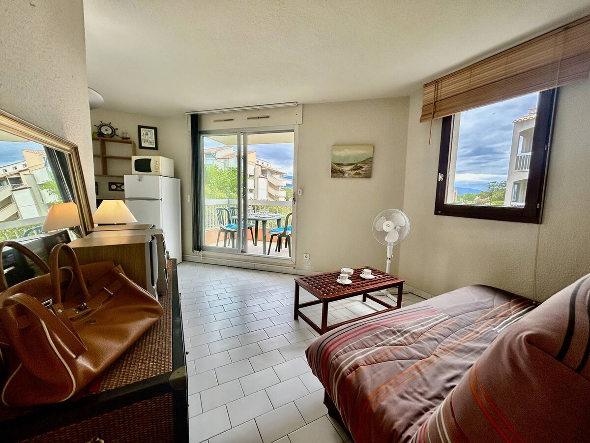 Studio cabine 4 pers, piscine, 30m de la plage - Photo 4