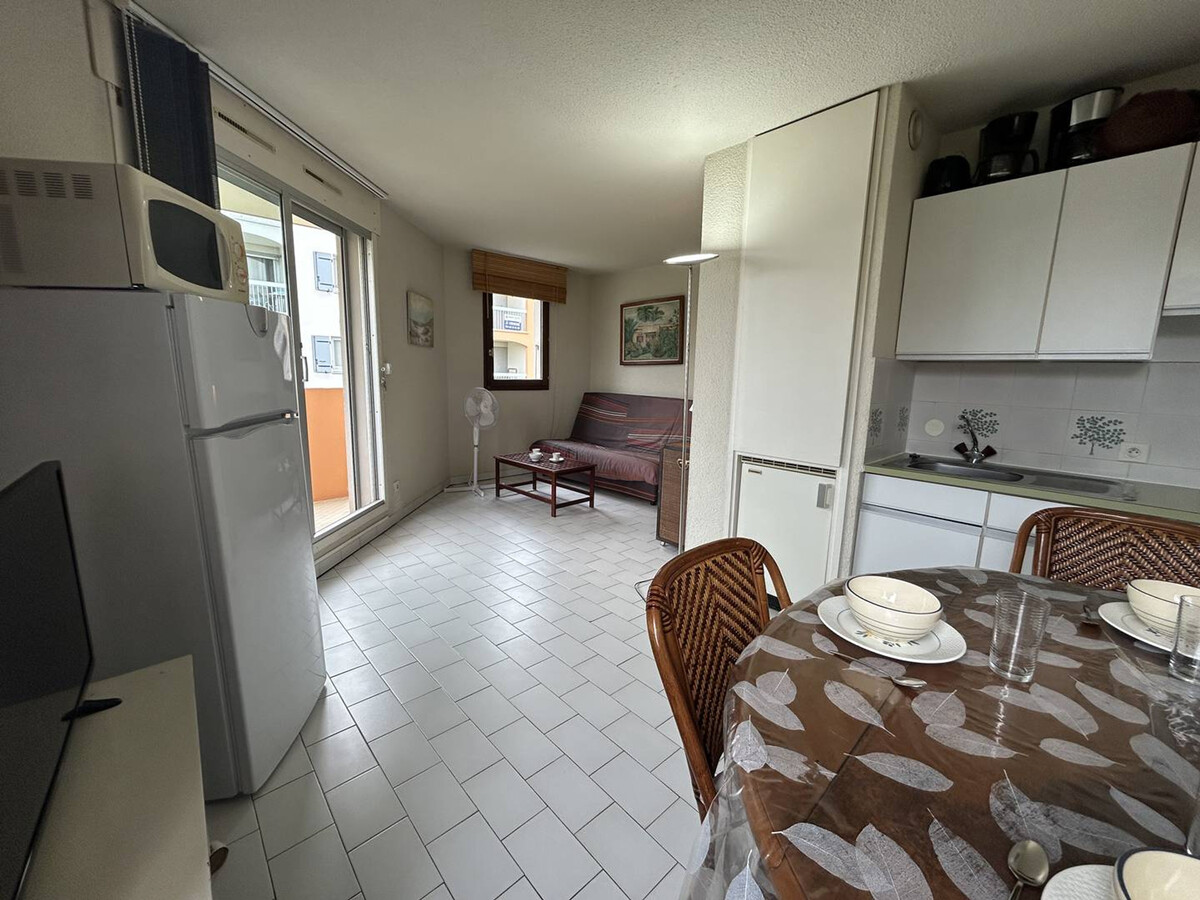 Studio cabine 4 pers, piscine, 30m de la plage - Photo 7