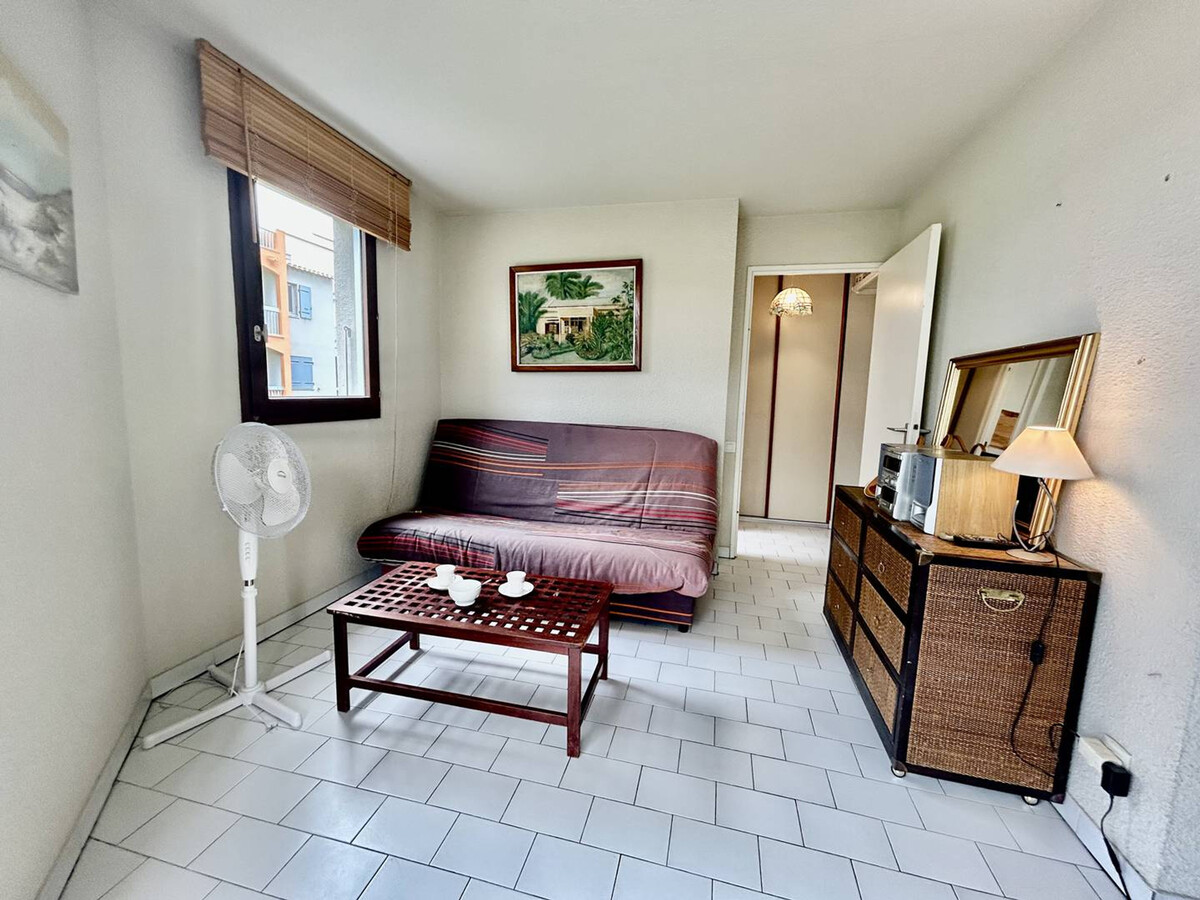 Studio cabine 4 pers, piscine, 30m de la plage - Photo 9