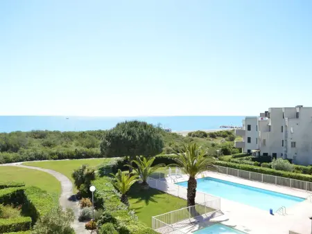 Location appartement à Saint Cyprien, Studio cabine 4 pers, piscine, parking, proche plage, St Cyprien