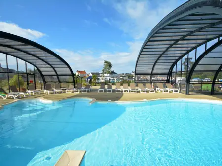 Mobil-home tout confort 6 pers, 3 ch, 2 sdb, piscine, à 200m de la plage, plein cœur de Jullouville - Photo 13