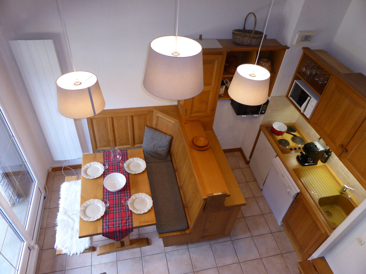 Studio mezzanine 37 m² vue montagne aux Contamines - Photo 4