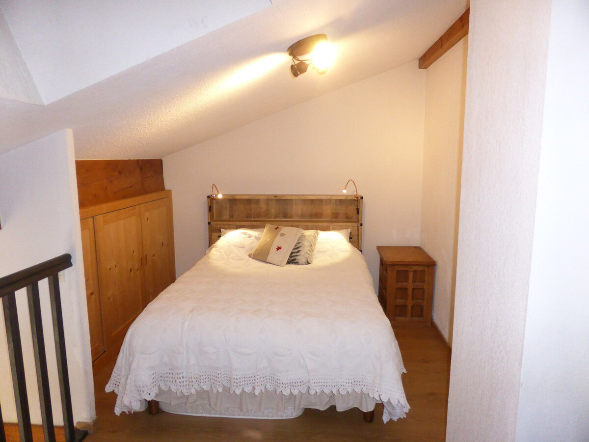 Studio mezzanine 37 m² vue montagne aux Contamines - Photo 5