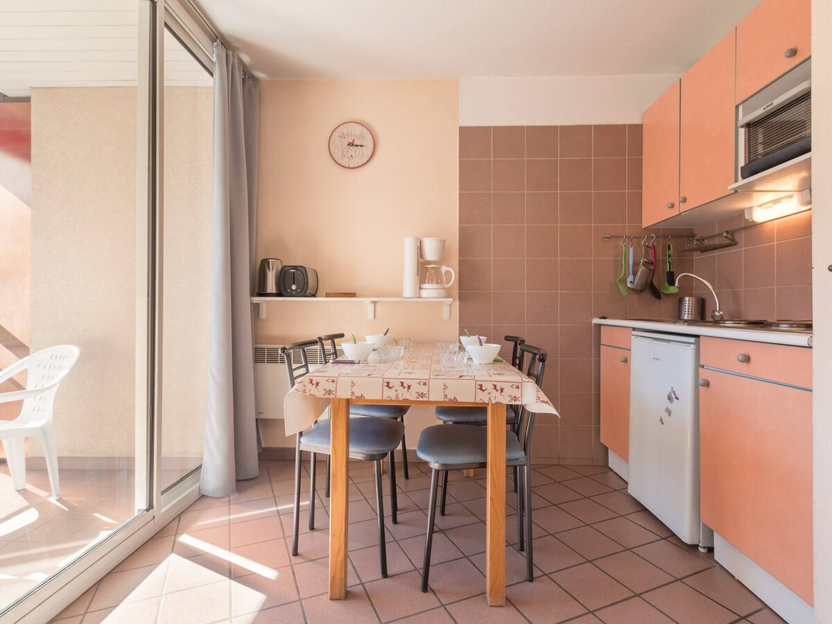 Studio 4 pers Briançon, balcon sud face Mélezin - Photo 3