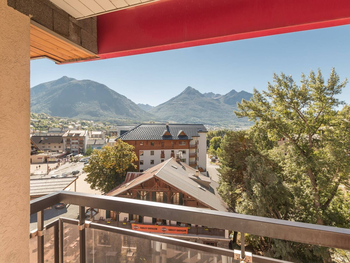 Studio 4 pers Briançon, balcon sud face Mélezin - Photo 6