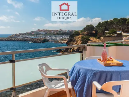Appartement vue mer à Palamós, terrasse face plage : photo 3