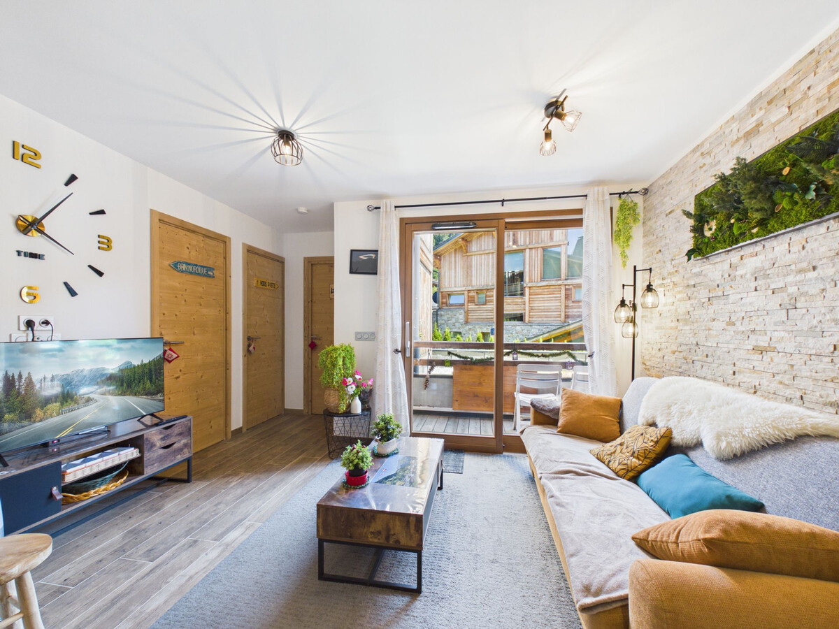 Appartement 4 pers Les Gets, balcon sud, 200m des pistes - Photo 1