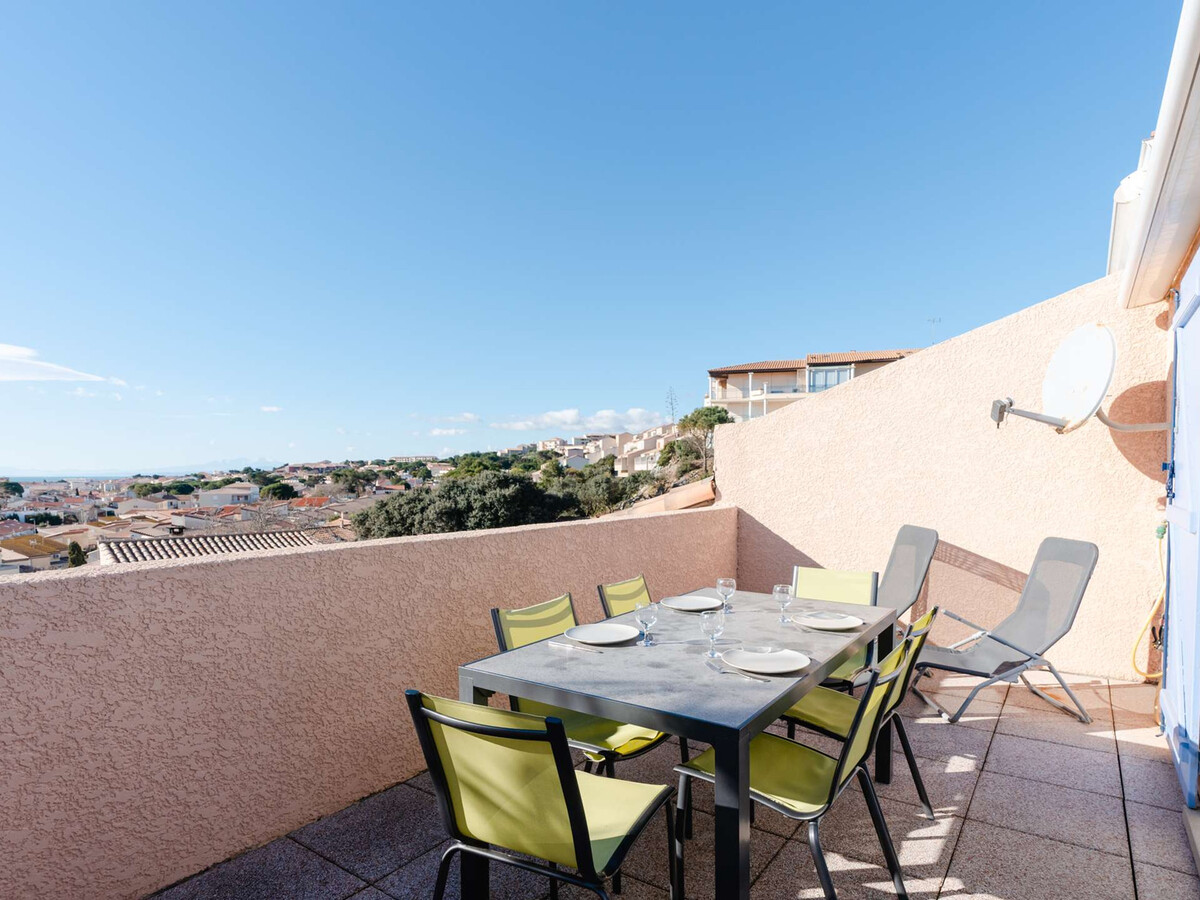 T3 terrasse vue mer, piscine et parking à Fleury - Photo 1