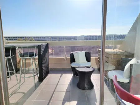 Studio climatisé vue mer, 4e étage - Cap d'Agde : photo 4