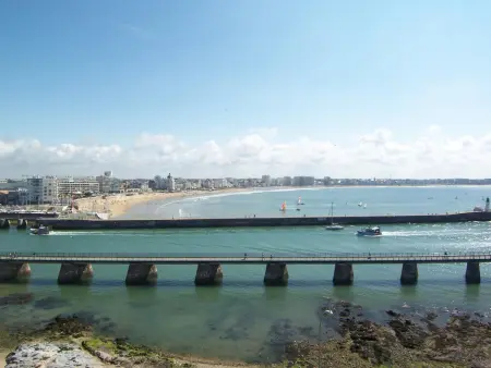Location appartement à Les Sables d'Olonne, Appartement avec vue sur le chenal, garage et wifi