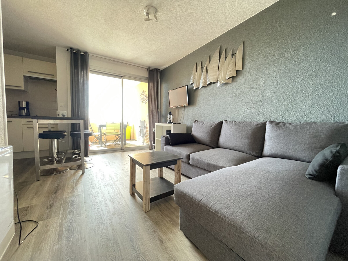 Appartement 2 pièces à Sète, 50 m des plages, terrasse vue mer - Photo 2