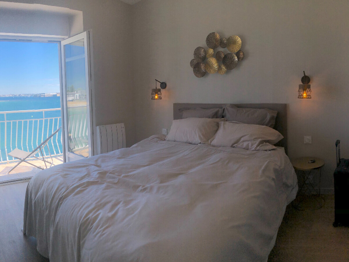 Appartement 2 pièces face mer, 3 balcons à Larmor-Plage - Photo 14