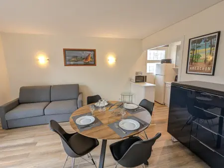 Studio cabine 35m² avec terrasse bois à Arcachon : photo 4