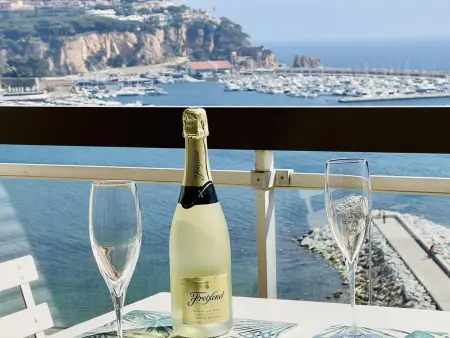 Location appartement à Sant Feliu de Guíxols, Duplex avec parking, vue mer - 4 pers.