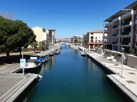 Appartement vue mer et port à Fréjus, terrasse et parking : photo 14