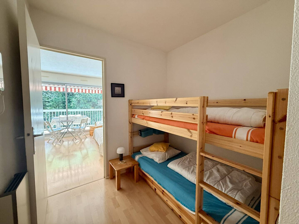 Studio cabine 4 personnes à Arcachon, balcon sud 6,50m² - Photo 3