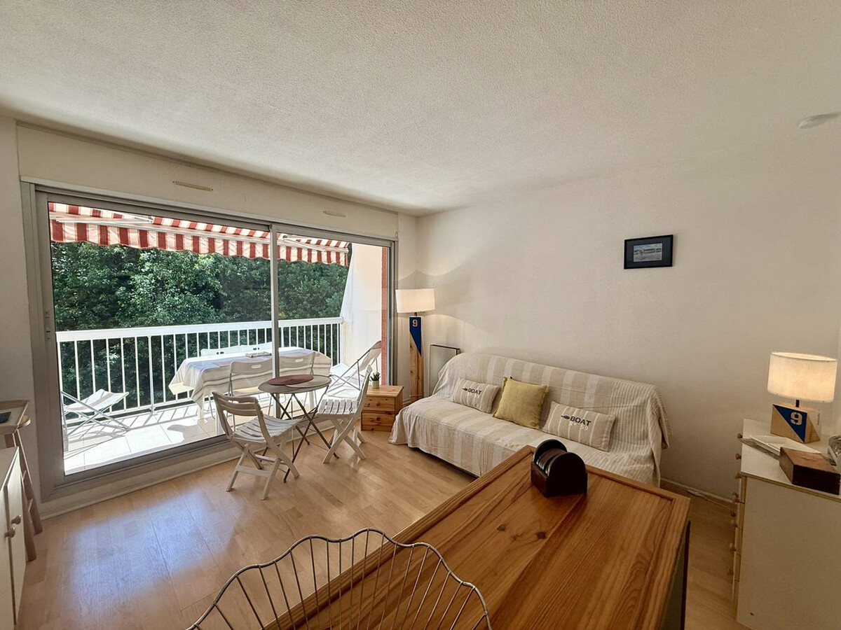 Studio cabine 4 personnes à Arcachon, balcon sud 6,50m² - Photo 6