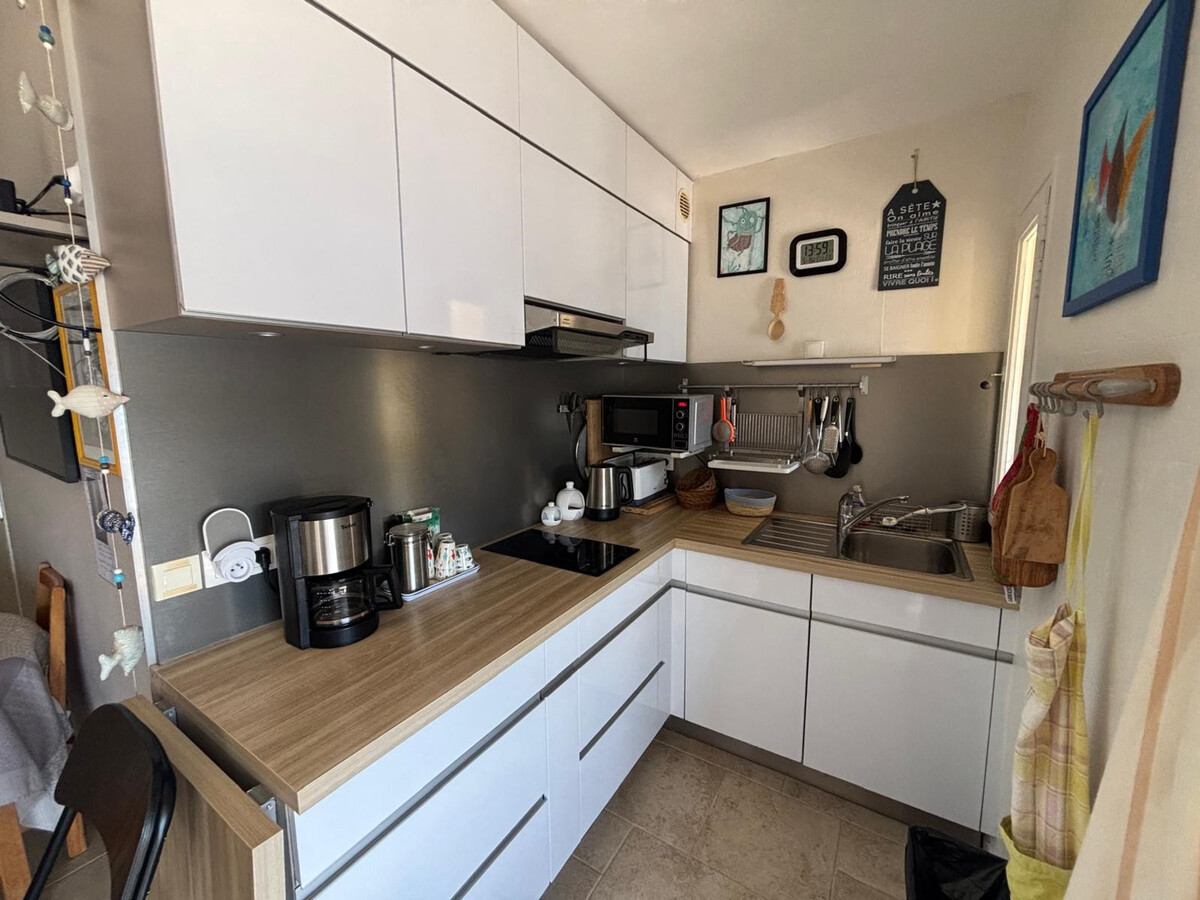 Appartement 40 m² vue étang de Thau, 5 min des Thermes - Photo 5