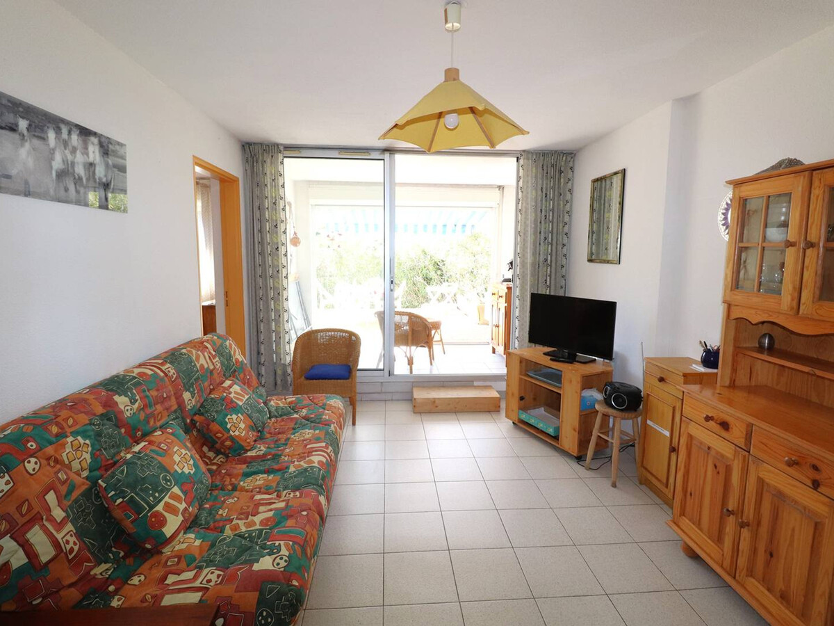 T2 climatisé terrasse 33m², piscine, plage à pied - Photo 5