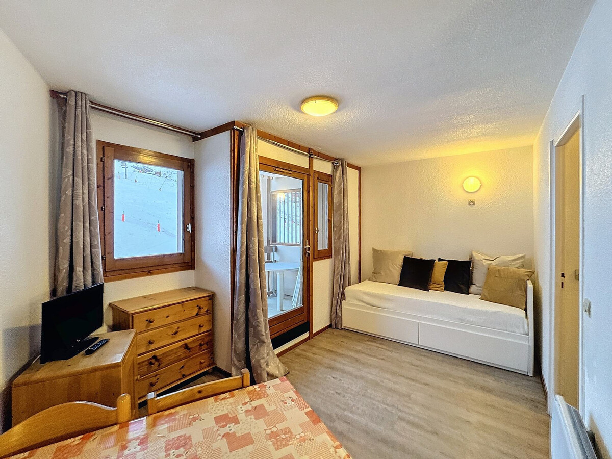 Studio cabine 4 pers aux pieds des pistes aux Menuires - Photo 1