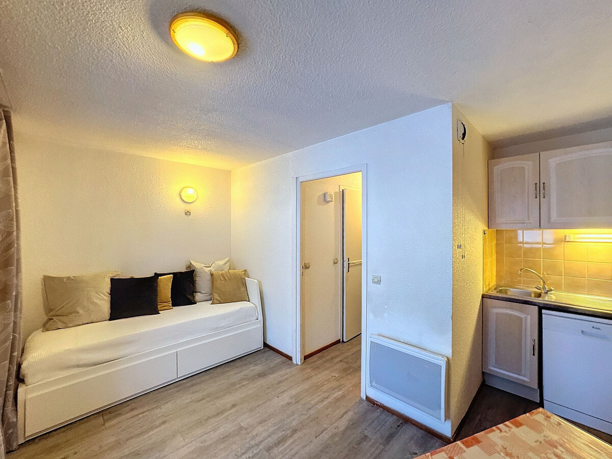 Studio cabine 4 pers aux pieds des pistes aux Menuires - Photo 3