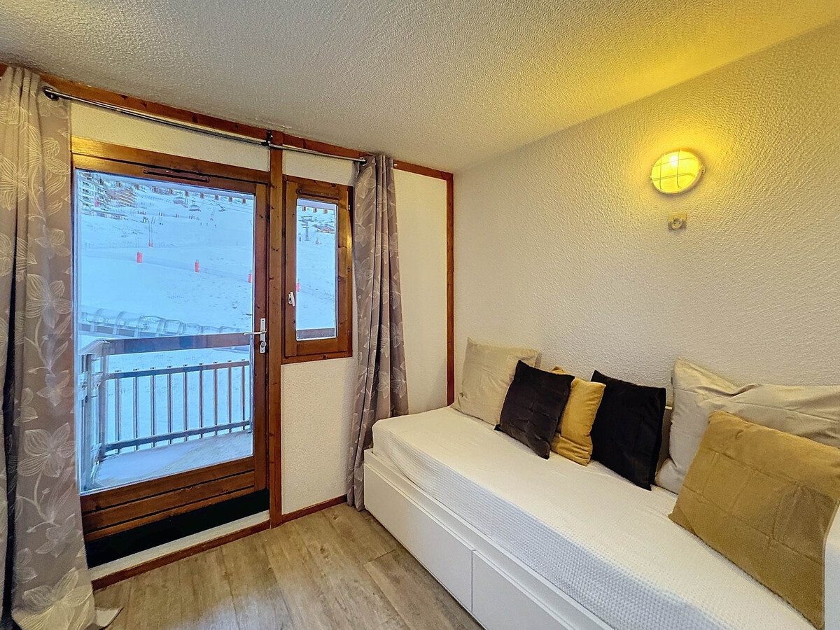 Studio cabine 4 pers aux pieds des pistes aux Menuires - Photo 5