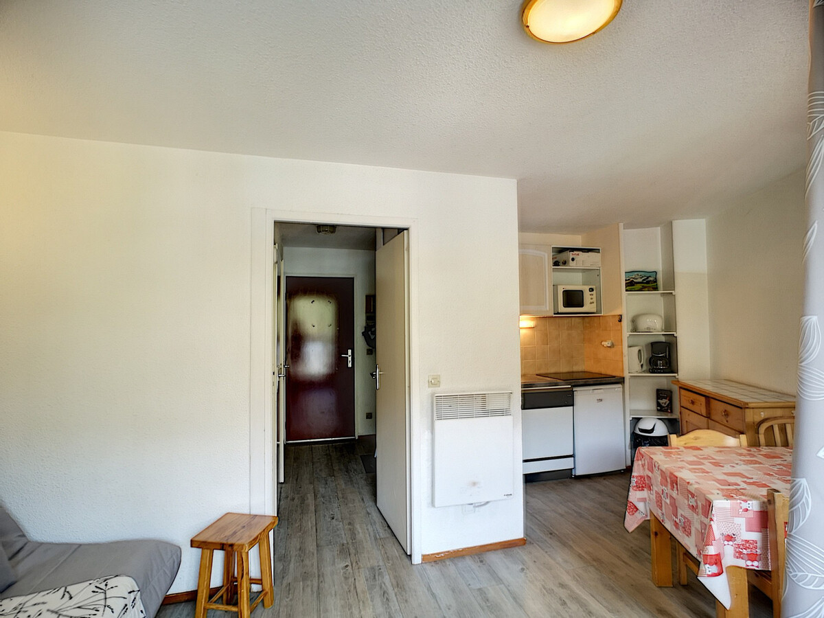 Studio cabine 4 pers aux pieds des pistes aux Menuires - Photo 10