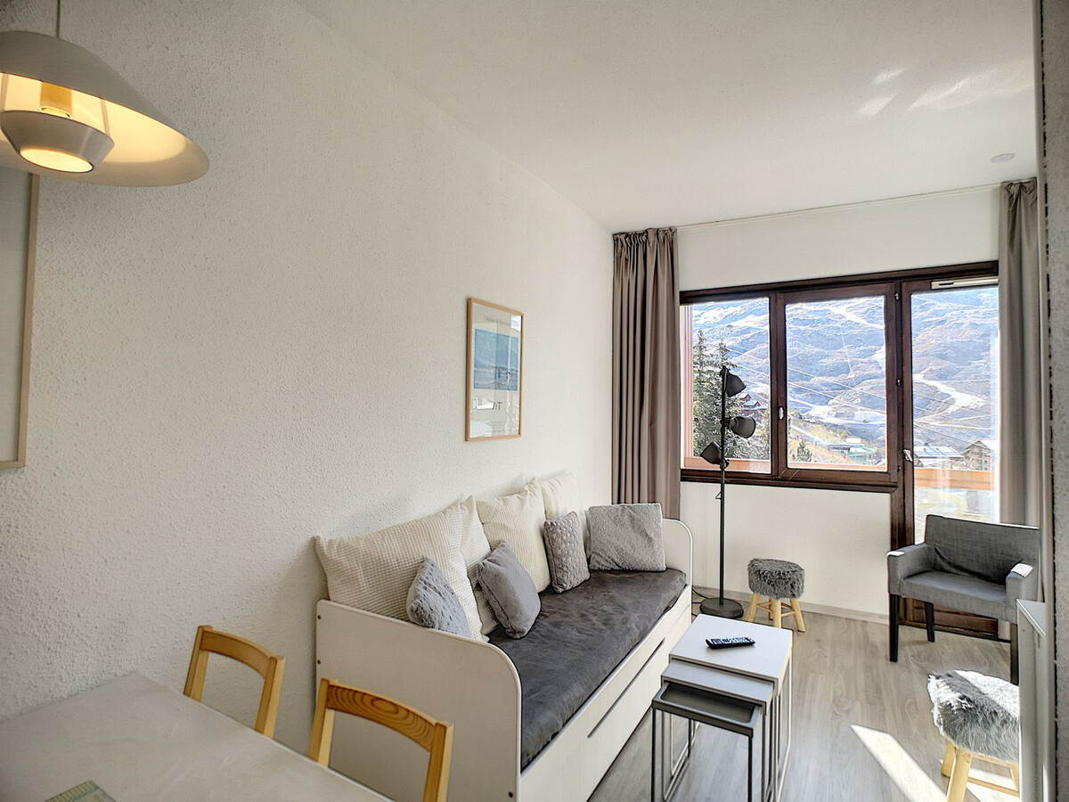 Appartement 2 pièces aux pieds des pistes, balcon sud - Photo 1
