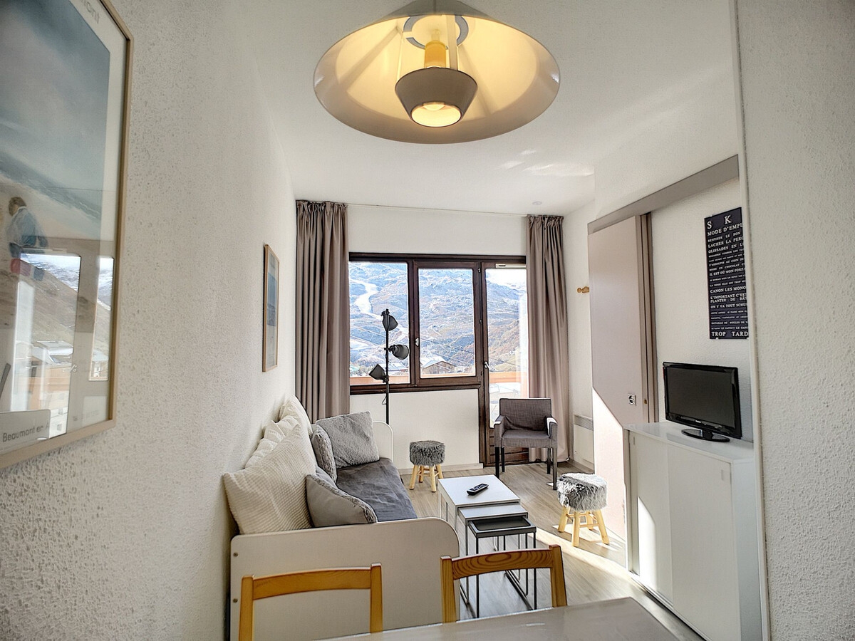 Appartement 2 pièces aux pieds des pistes, balcon sud - Photo 2