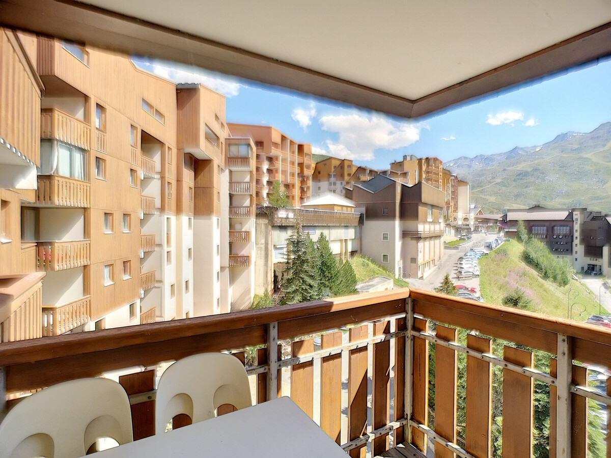 Les Menuires - 2 pièces rénové, balcon sud, ski aux pieds - Photo 9