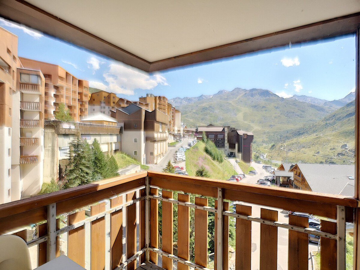 Les Menuires - 2 pièces rénové, balcon sud, ski aux pieds - Photo 10