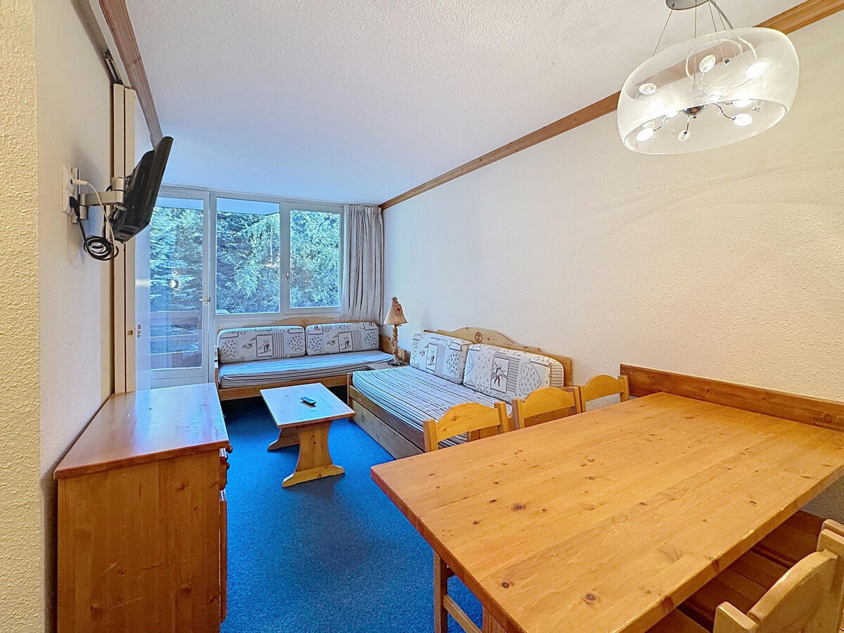 2 pièces cabine 6 pers. ski aux pieds, balcon sud - Photo 2