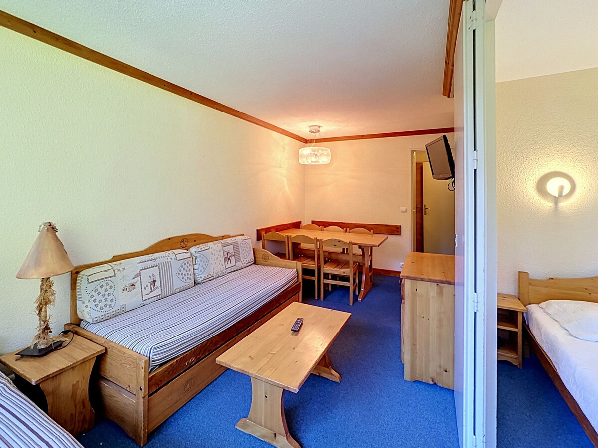 2 pièces cabine 6 pers. ski aux pieds, balcon sud - Photo 6
