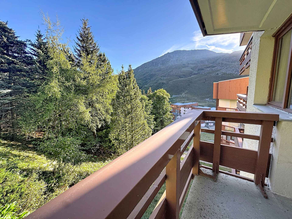 2 pièces cabine 6 pers. ski aux pieds, balcon sud - Photo 14