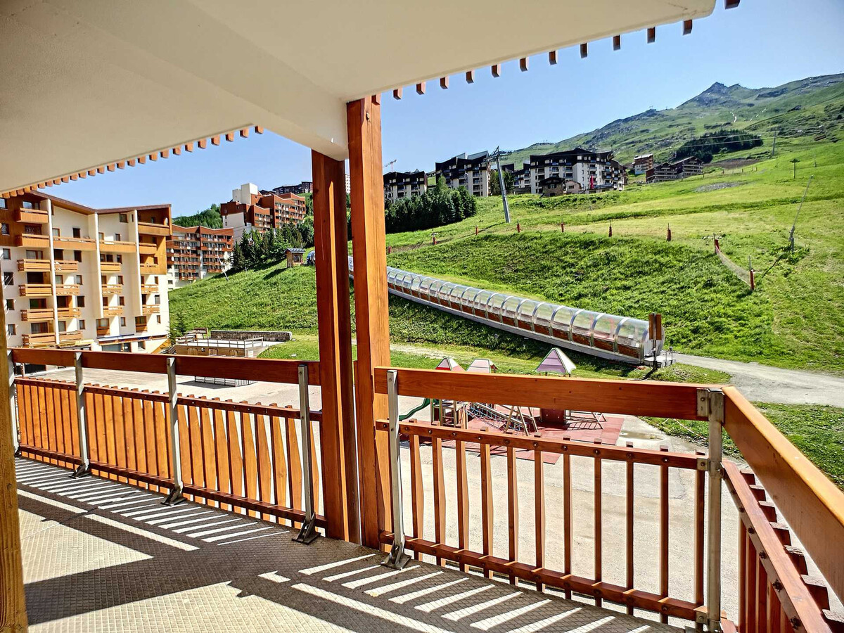 Appart 3 pièces 6 pers aux Menuires, balcon vue pistes - Photo 12