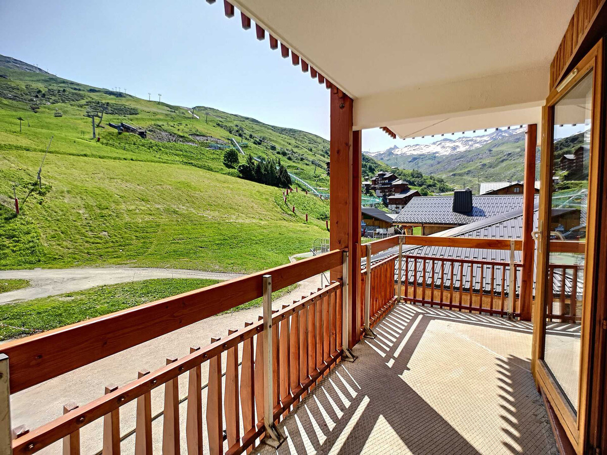 Appart 3 pièces 6 pers aux Menuires, balcon vue pistes - Photo 13