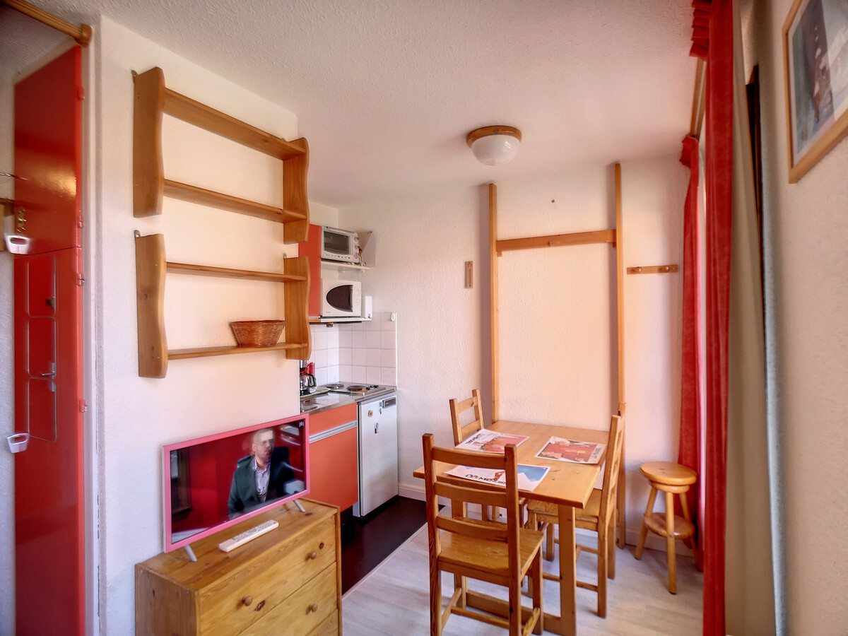 Studio ski aux pieds aux Menuires, 3 pers, balcon - Photo 4
