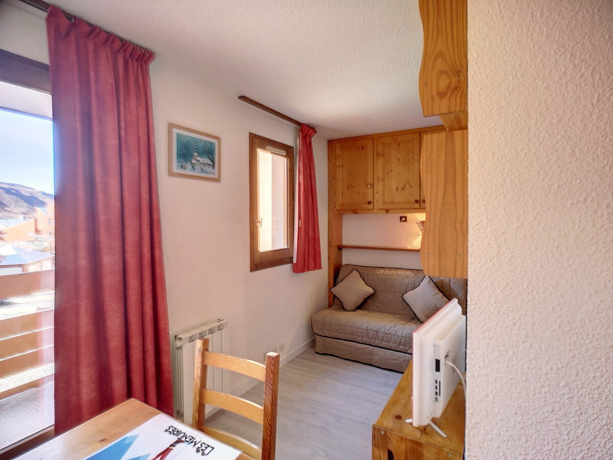 Studio ski aux pieds aux Menuires, 3 pers, balcon - Photo 6