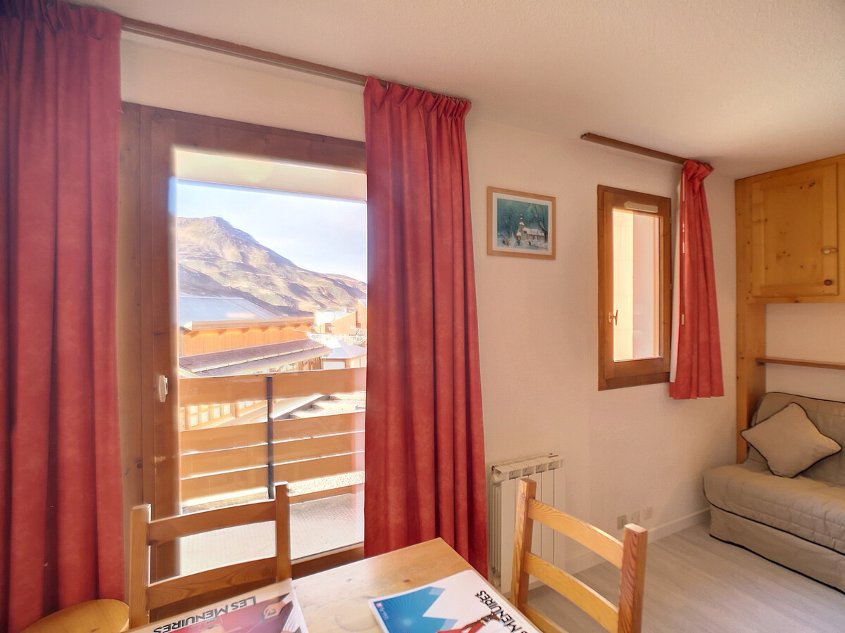 Studio ski aux pieds aux Menuires, 3 pers, balcon - Photo 9
