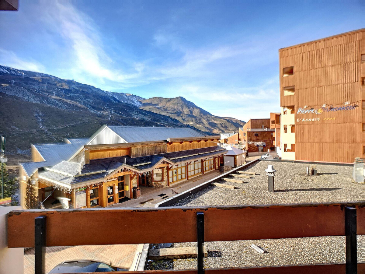 Studio ski aux pieds aux Menuires, 3 pers, balcon - Photo 10