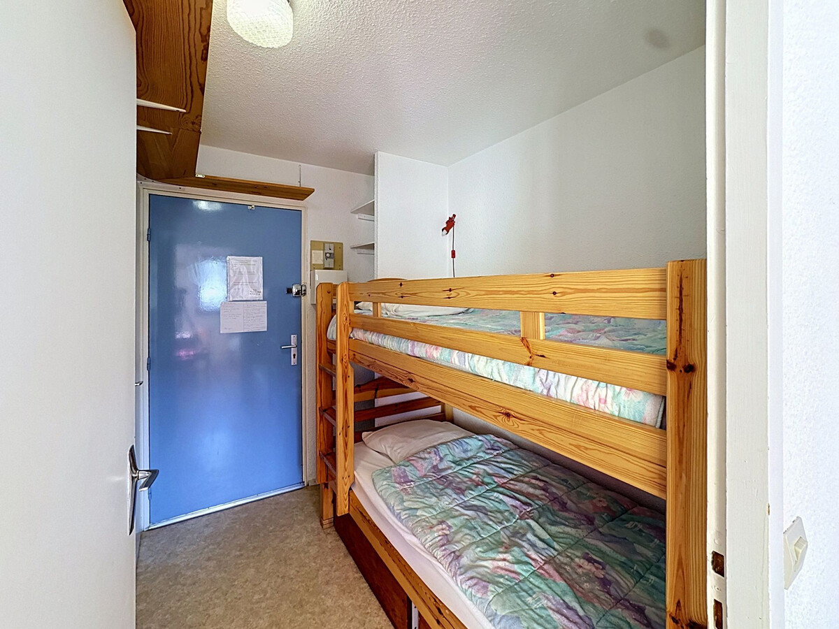 Studio cabine 4 pers aux Menuires, balcon sud vue pistes - Photo 9