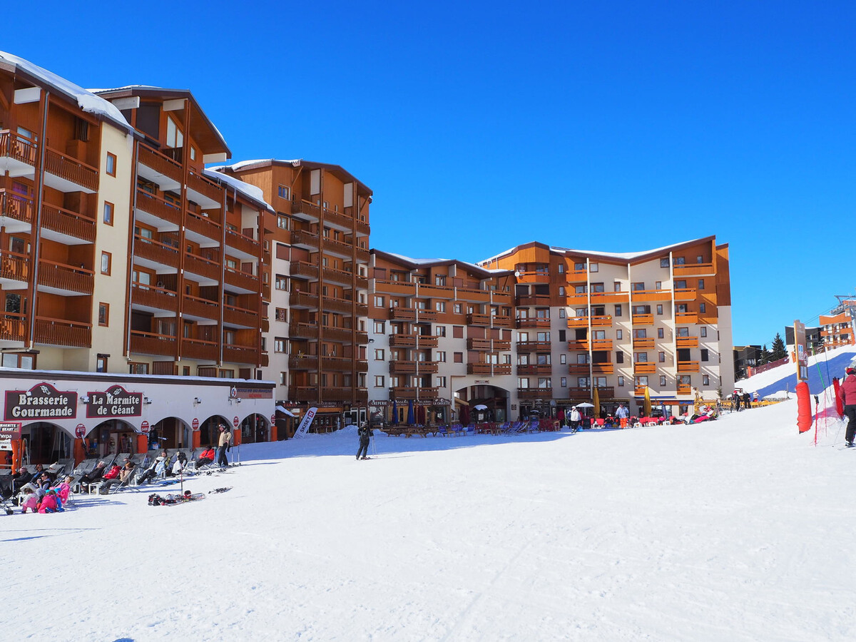 Studio cabine 4 pers aux Menuires, balcon sud vue pistes - Photo 17