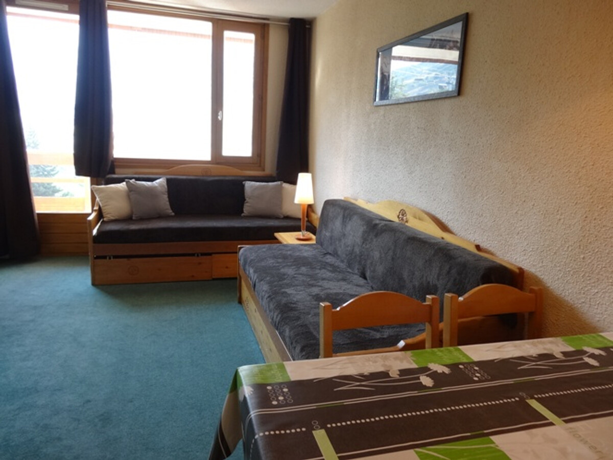 Les Menuires: 2 pièces, 4 pers, au pied des pistes, animaux admis - Photo 1