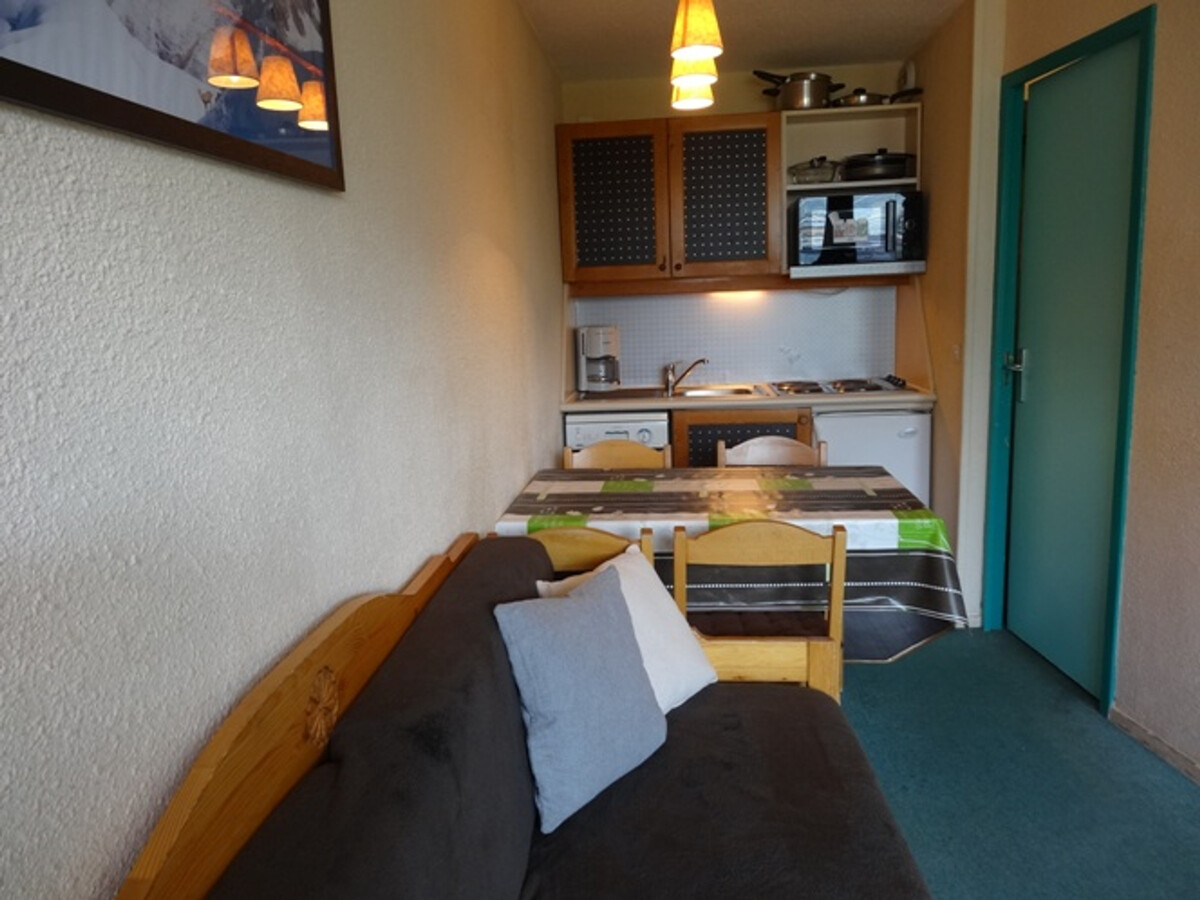 Les Menuires: 2 pièces, 4 pers, au pied des pistes, animaux admis - Photo 4