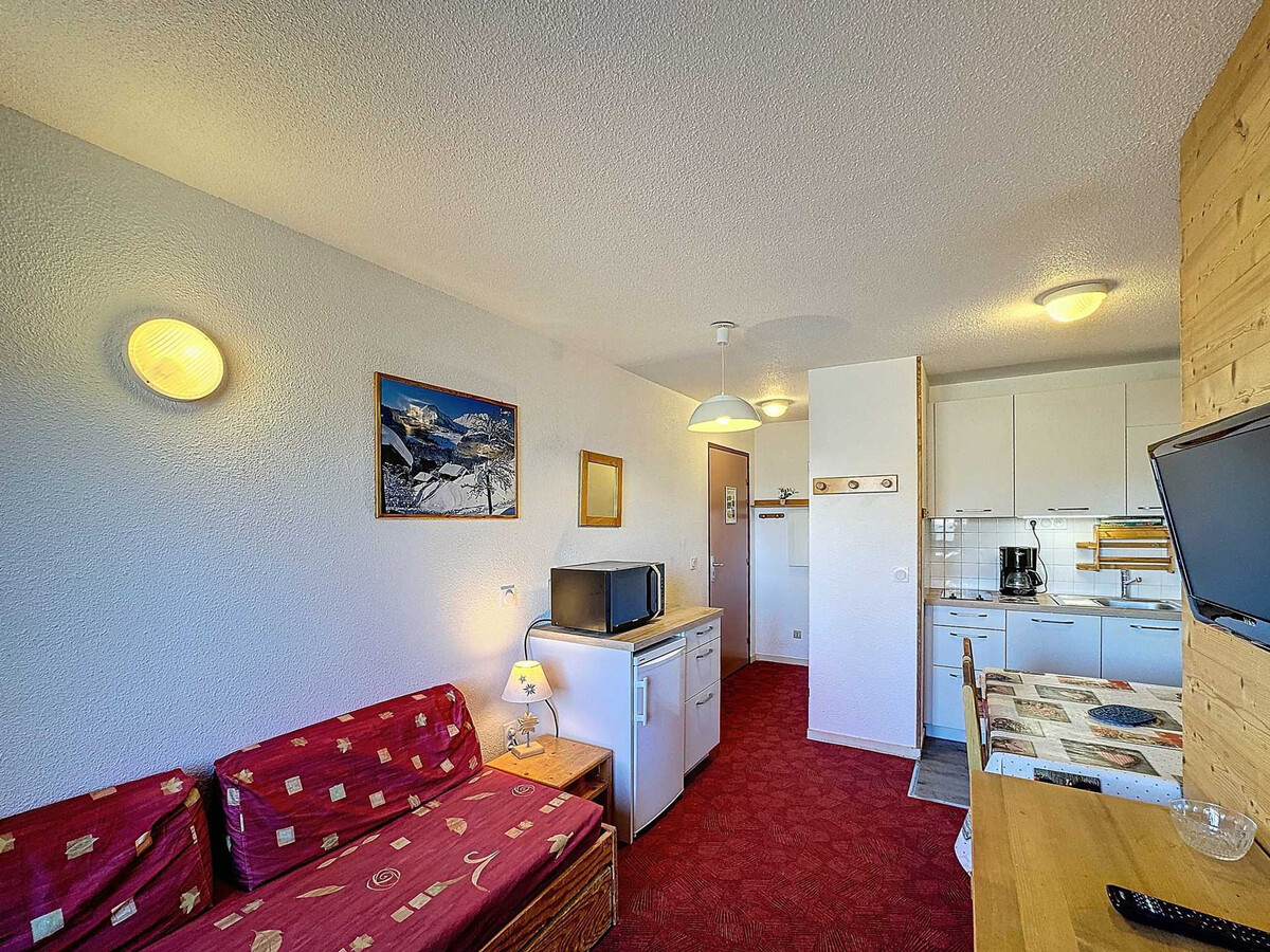 Appartement skis aux pieds Les Menuires, 5 pers, balcon - Photo 1