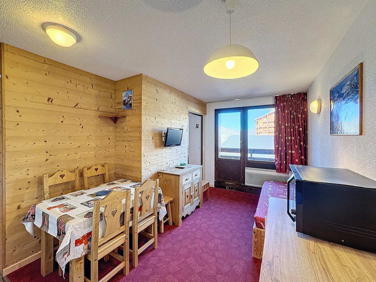 Appartement skis aux pieds Les Menuires, 5 pers, balcon - Photo 3