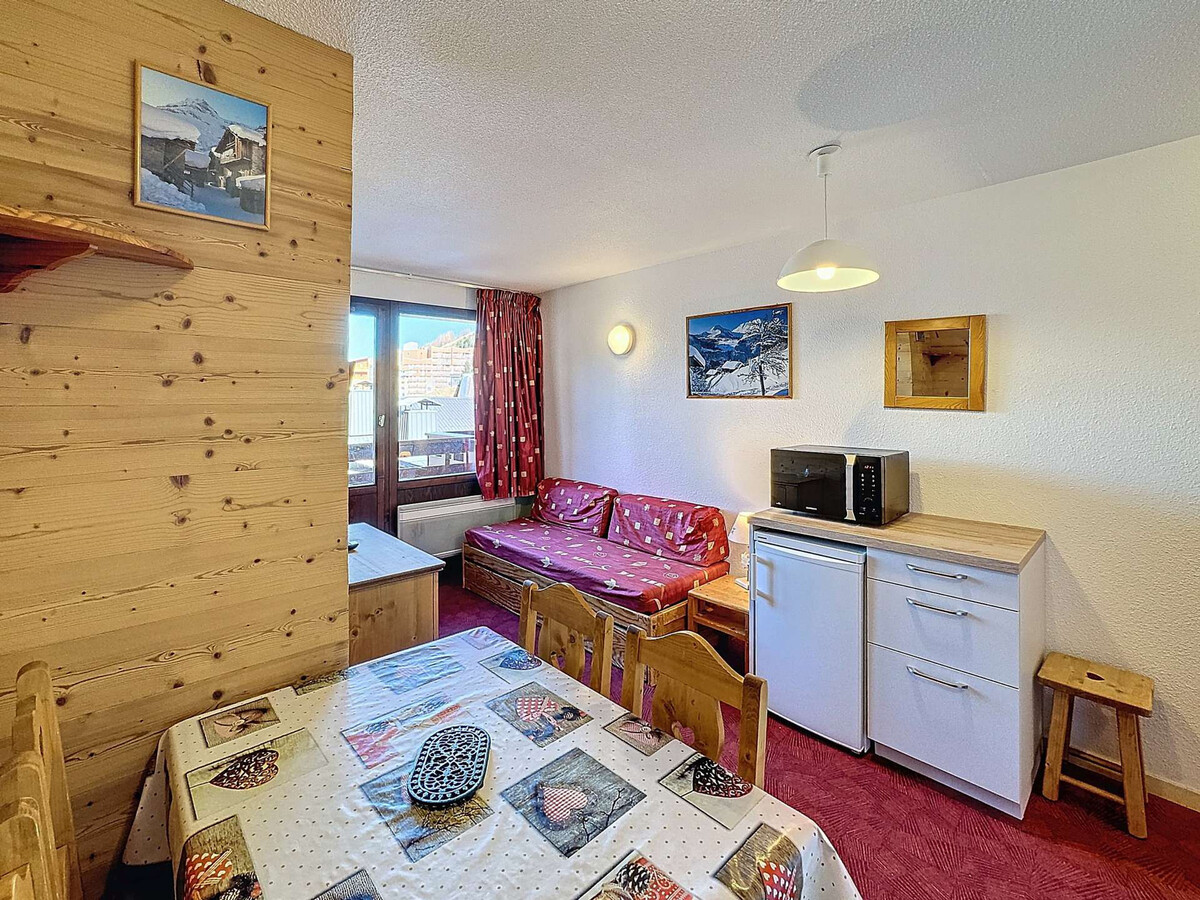 Appartement skis aux pieds Les Menuires, 5 pers, balcon - Photo 10
