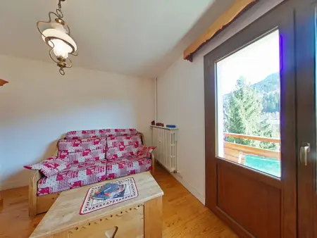 T2 6 pers. centre Grand-Bornand, balcon sud, parking : photo 3