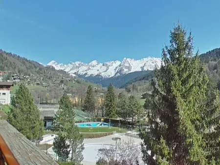 T2 6 pers. centre Grand-Bornand, balcon sud, parking : photo 18