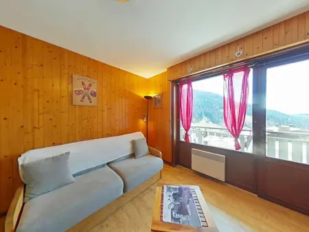 Location appartement à Le Grand Bornand, Studio cosy 4 pers. au Grand-Bornand, navette proche, parking, ménage inclus